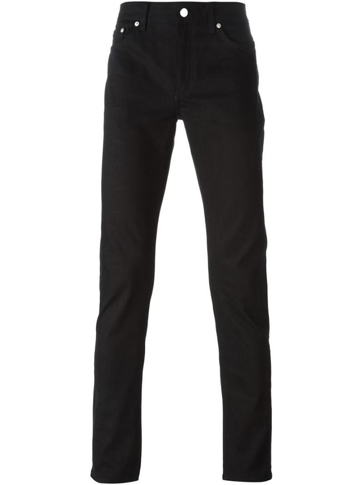 Blk Dnm Slim Fit Jeans, Men's, Size: 29, Black, Cotton/spandex/elastane