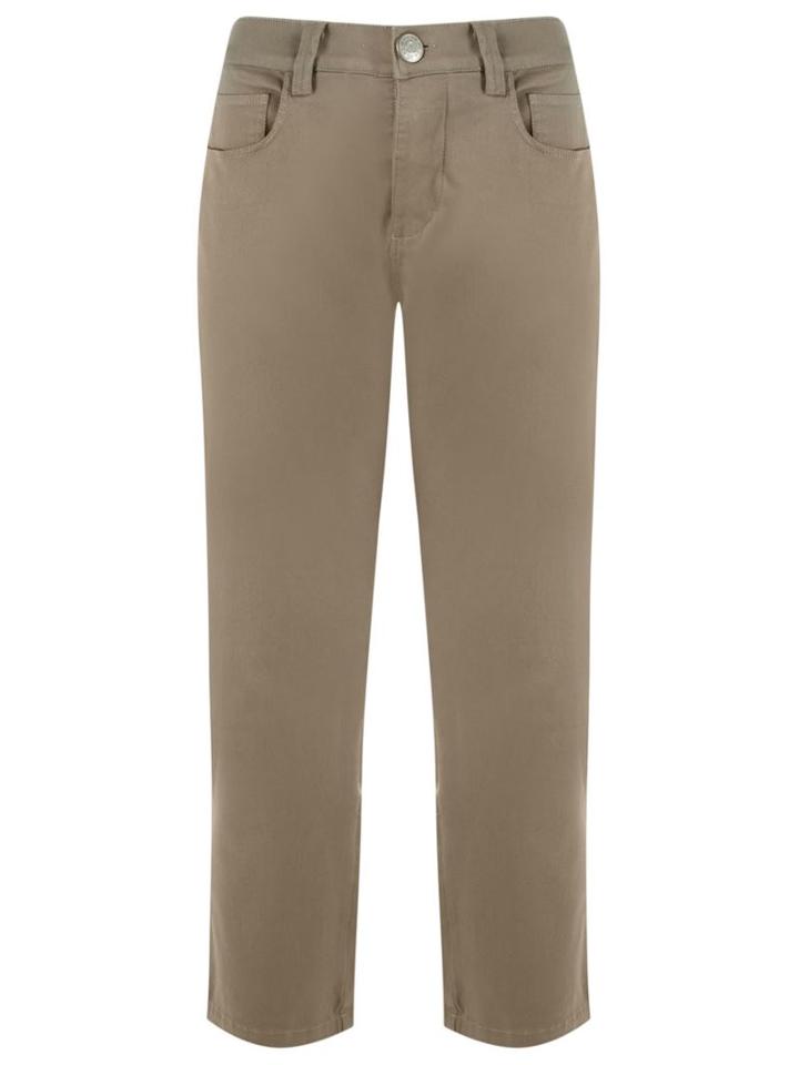 Uma Raquel Davidowicz 'gema' Trousers, Women's, Size: 40, Nude/neutrals, Cotton/spandex/elastane