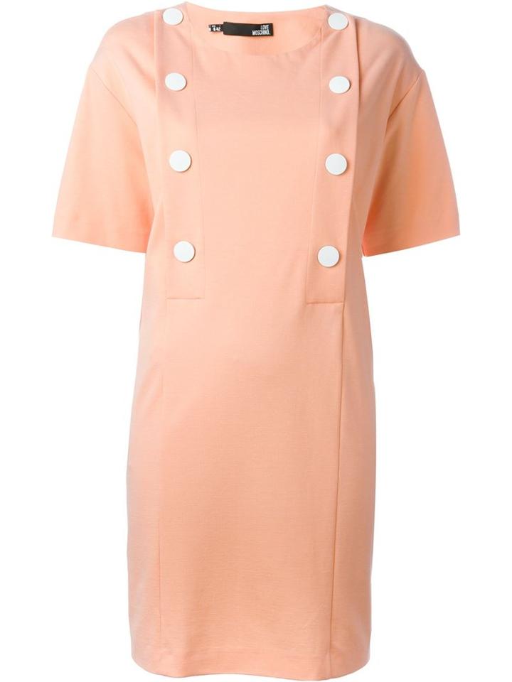 Love Moschino Buttoned Front Dress