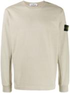 Stone Island Compass Badge Sweatshirt - Grey