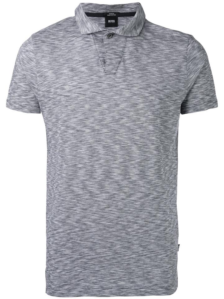 Boss Hugo Boss Plain Polo Shirt, Men's, Size: Small, Grey, Cotton