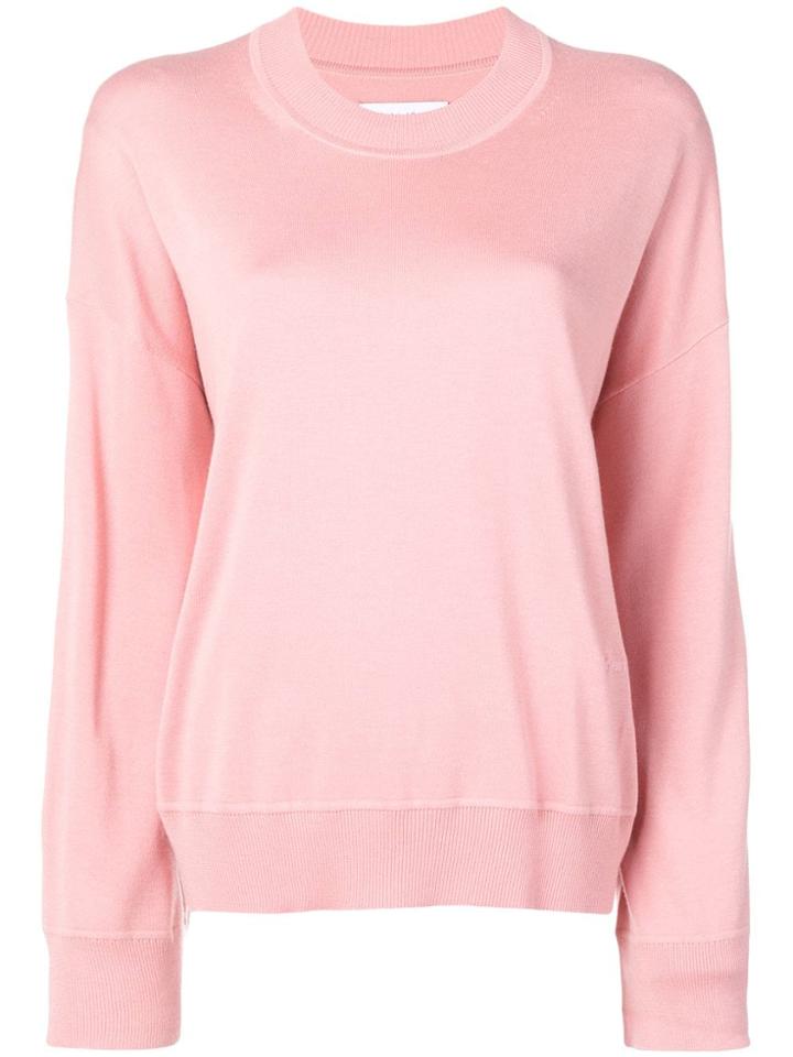 Calvin Klein Crew Neck Jumper - Pink