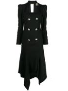 Giuseppe Di Morabito Fitted Double-breasted Dress - Black