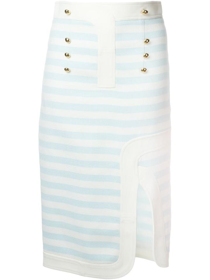 Peter Pilotto 'ludo' Striped Pencil Skirt