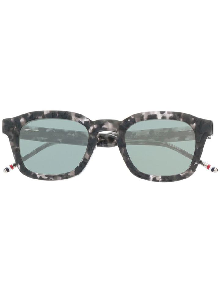 Thom Browne Eyewear Square Shaped Sunglasses - Grey