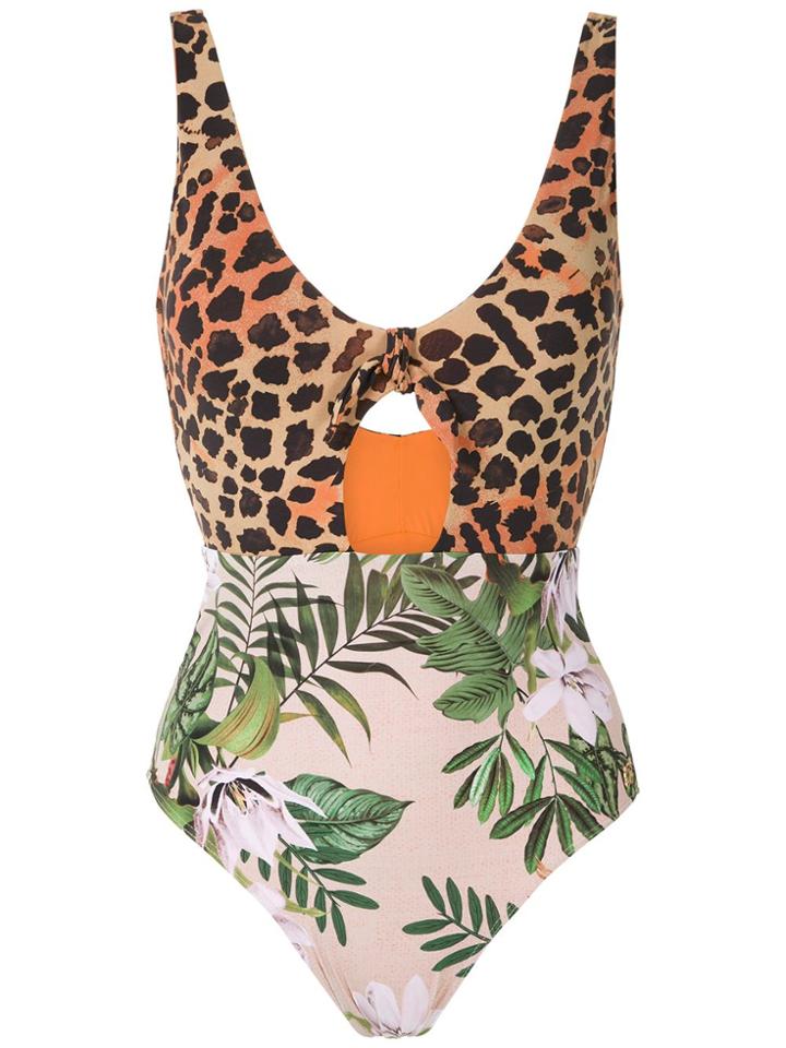 Brigitte Brigitte 9m61fo Folhas/onça Polyamide/spandex/elastane -