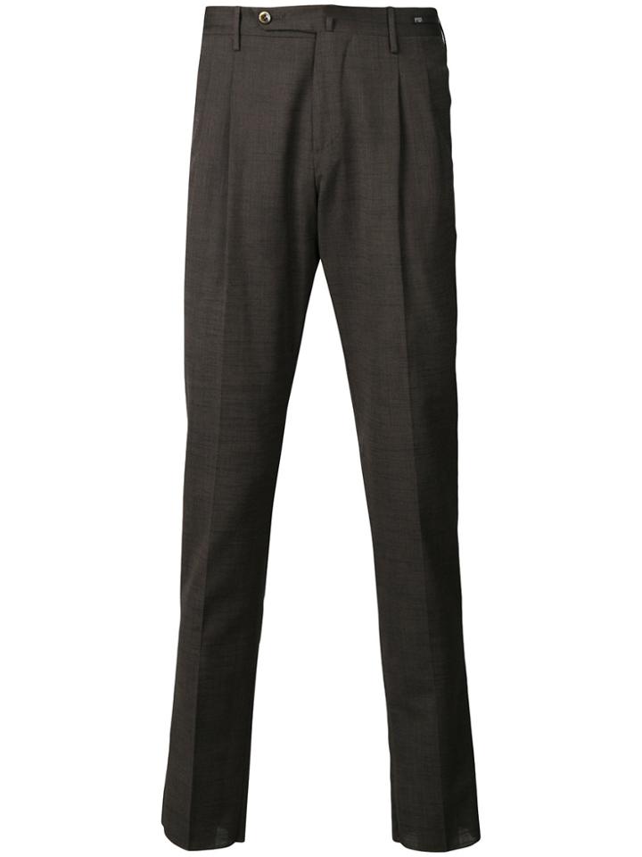 Pt01 Business Trousers - Brown