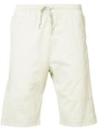 John Elliott - Embroidered Shorts - Men - Cotton - S, Nude/neutrals, Cotton