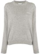 Calvin Klein Jeans Logo Print Sweater - Grey