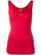Majestic Filatures Classic Tank, Women's, Size: Ii, Red, Viscose/spandex/elastane