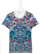 Young Versace - Teen Floral Print T-shirt - Kids - Cotton/spandex/elastane - 14 Yrs