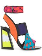 Kat Maconie Wendy Colour-block Sandals - Black