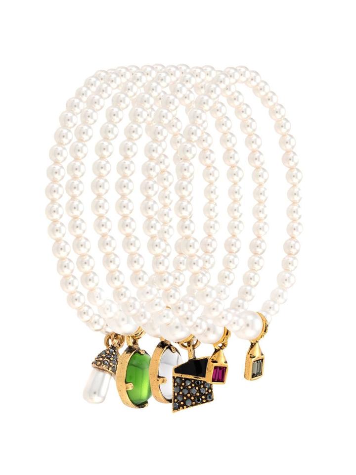 Camila Klein Helena 6 Bracelet Fastening - White