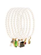 Camila Klein Helena 6 Bracelet Fastening - White