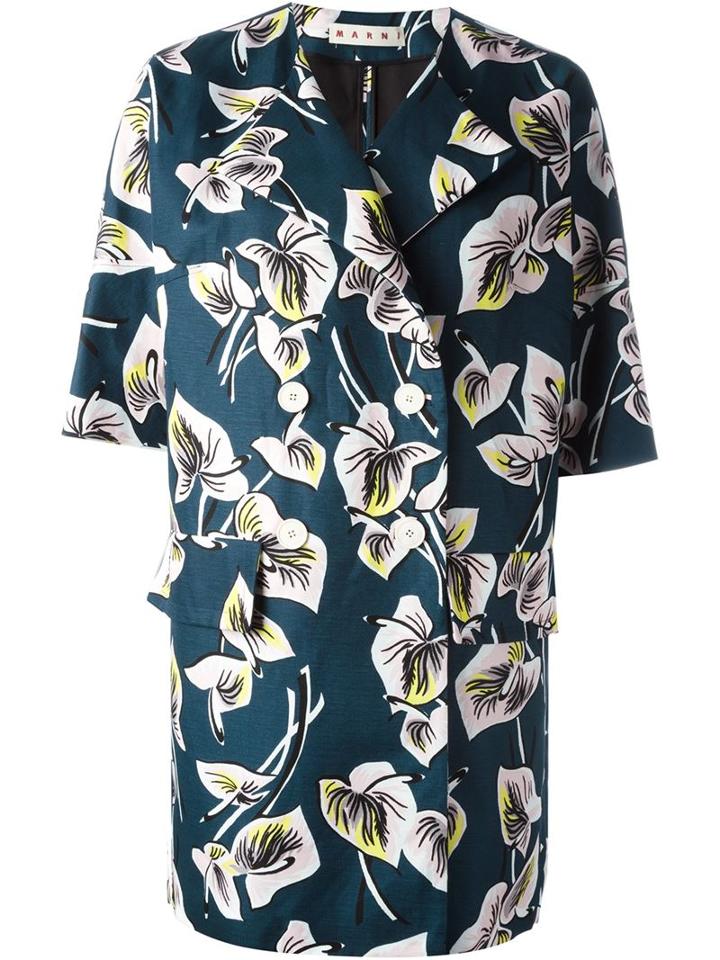 Marni 'amlapure' Print Coat