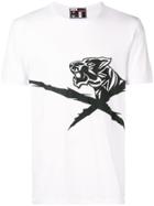 Plein Sport Logo Stamped T-shirt - White