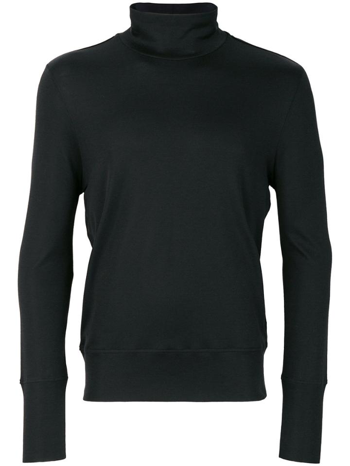 Bottega Veneta Roll Neck T-shirt - Black