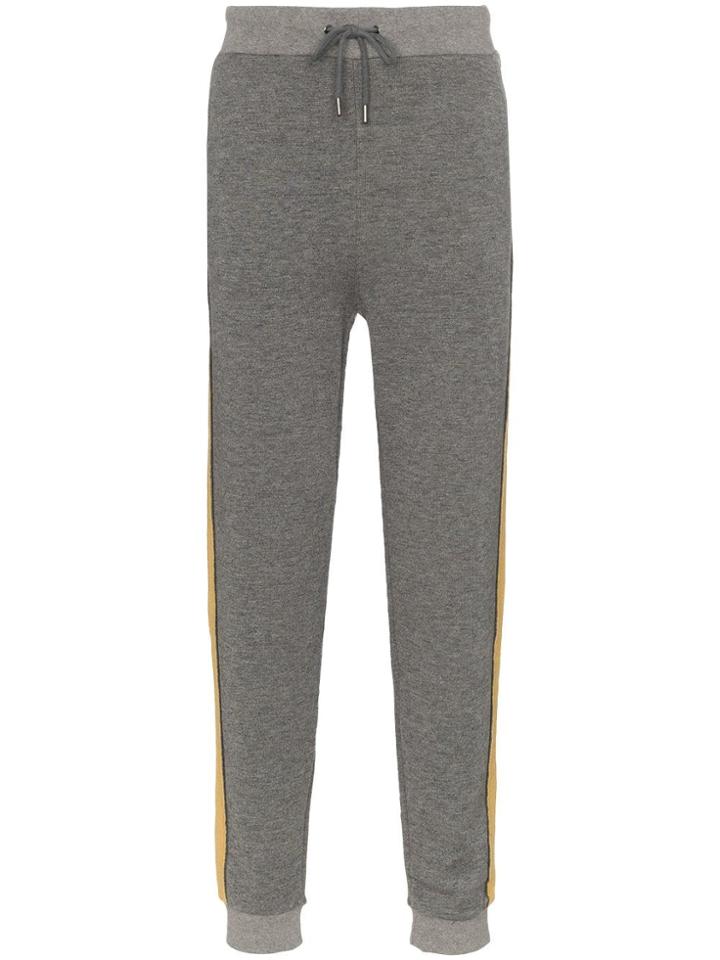 Lot78 Side Stripe Sweatpants - Grey
