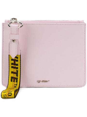 Off-white Double Flat Pouch - Pink & Purple