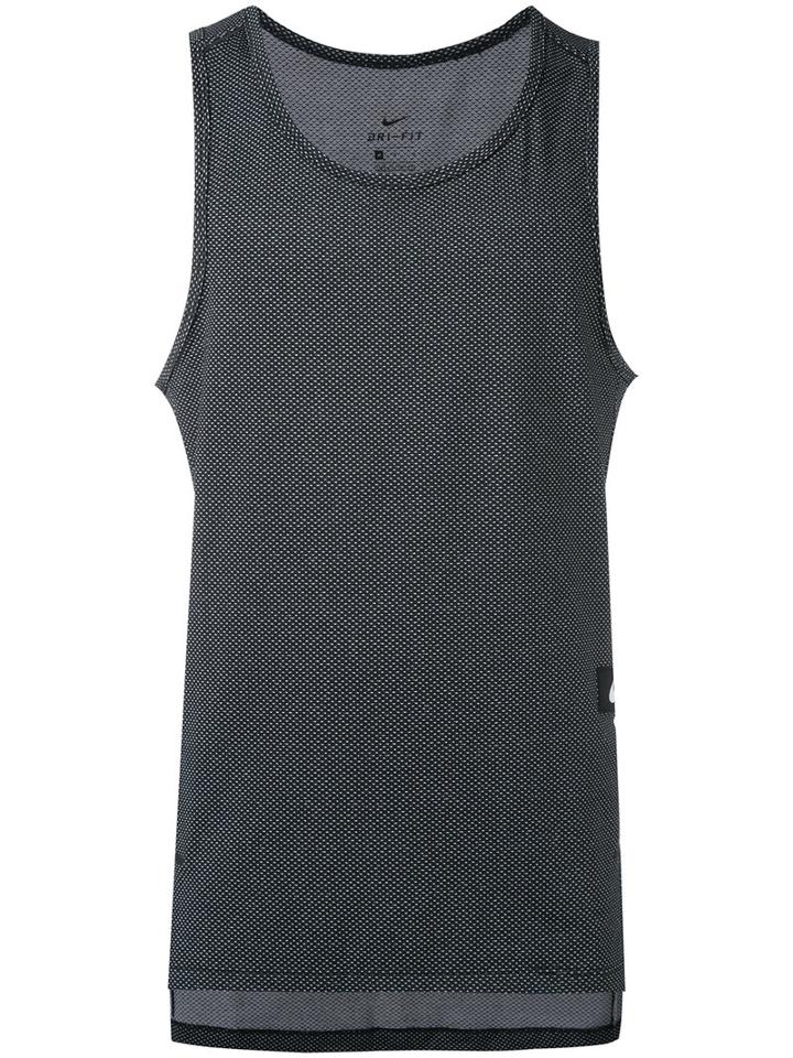 Nike - Dot Detail Vest - Men - Polyester/spandex/elastane - Xl, Black, Polyester/spandex/elastane