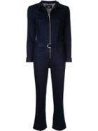 3x1 Cropped Boilersuit - Blue