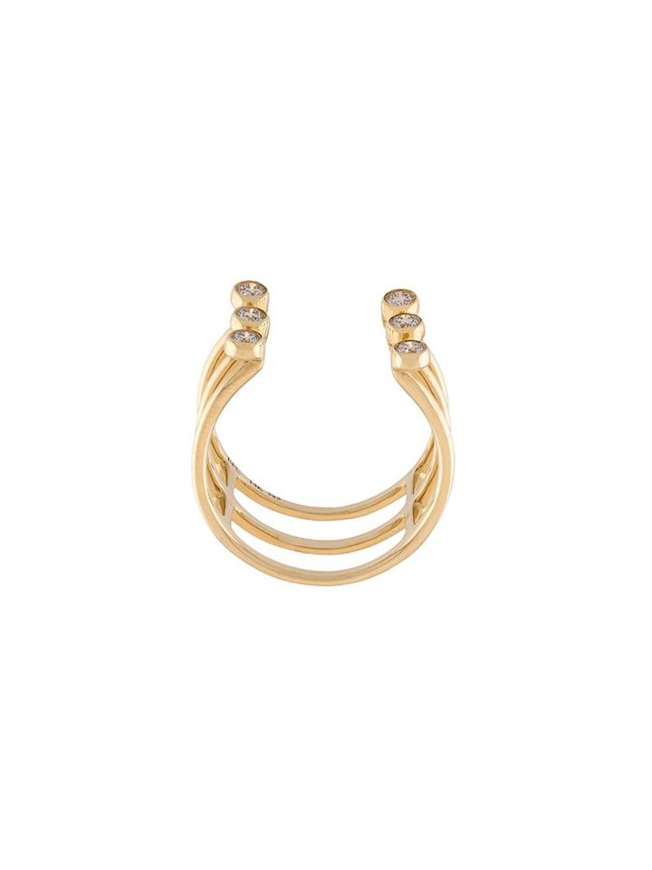 Ef Collection Floating Bezel Ring