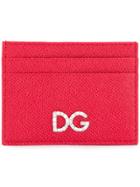 Dolce & Gabbana Logo Cardholder Pouch - Red