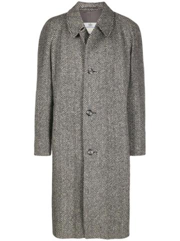 A.n.g.e.l.o. Vintage Cult 1990's Aquascutum Coat - Black