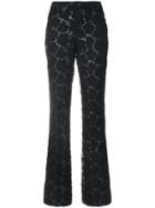 Marni Floral Quilted Trousers - Black