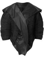 Issey Miyake Vintage Curly Pleated Jacket - Black
