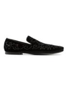Dolce & Gabbana Sequin Embellished Slippers