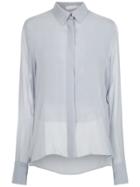 Giuliana Romanno Silk Shirt - Blue