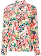 Ganni Floral Print Shirt - Multicolour