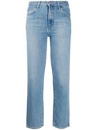 J Brand Faded Denim Jeans - Blue