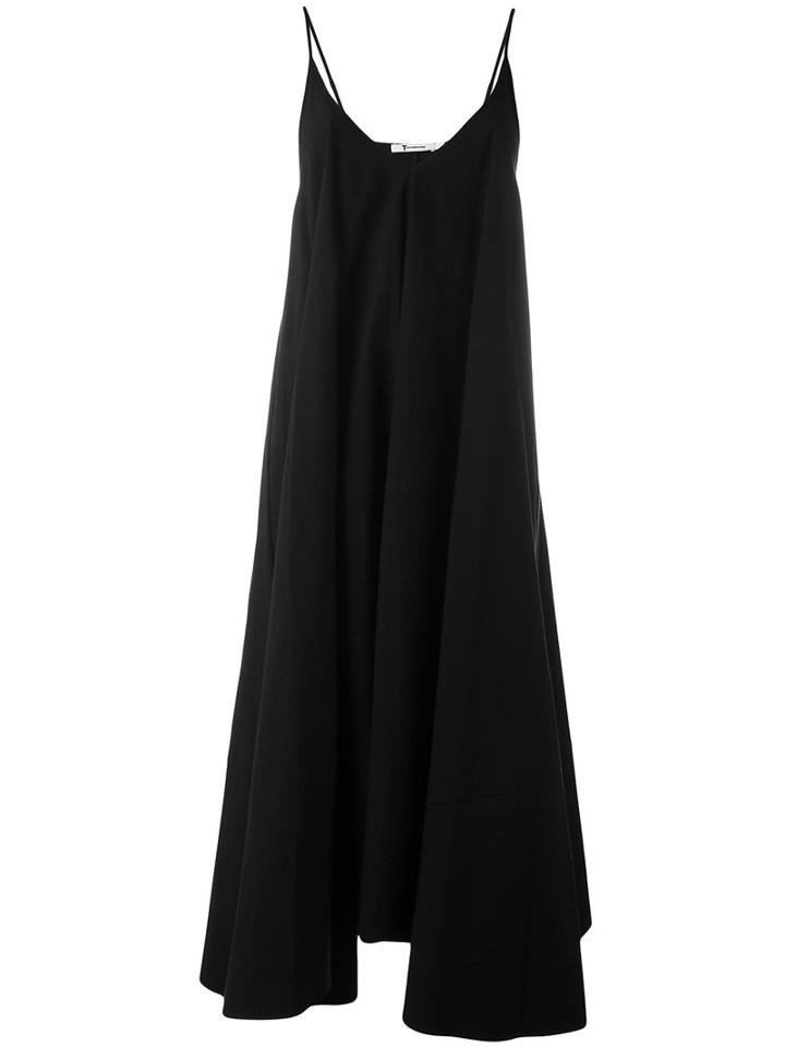 T By Alexander Wang - Trapeze Camisole Dress - Women - Cotton - 0, Black, Cotton