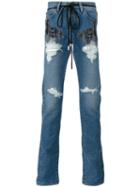 Off-white - 'diag' Slim Jeans - Men - Cotton/polyester - 31, Blue, Cotton/polyester