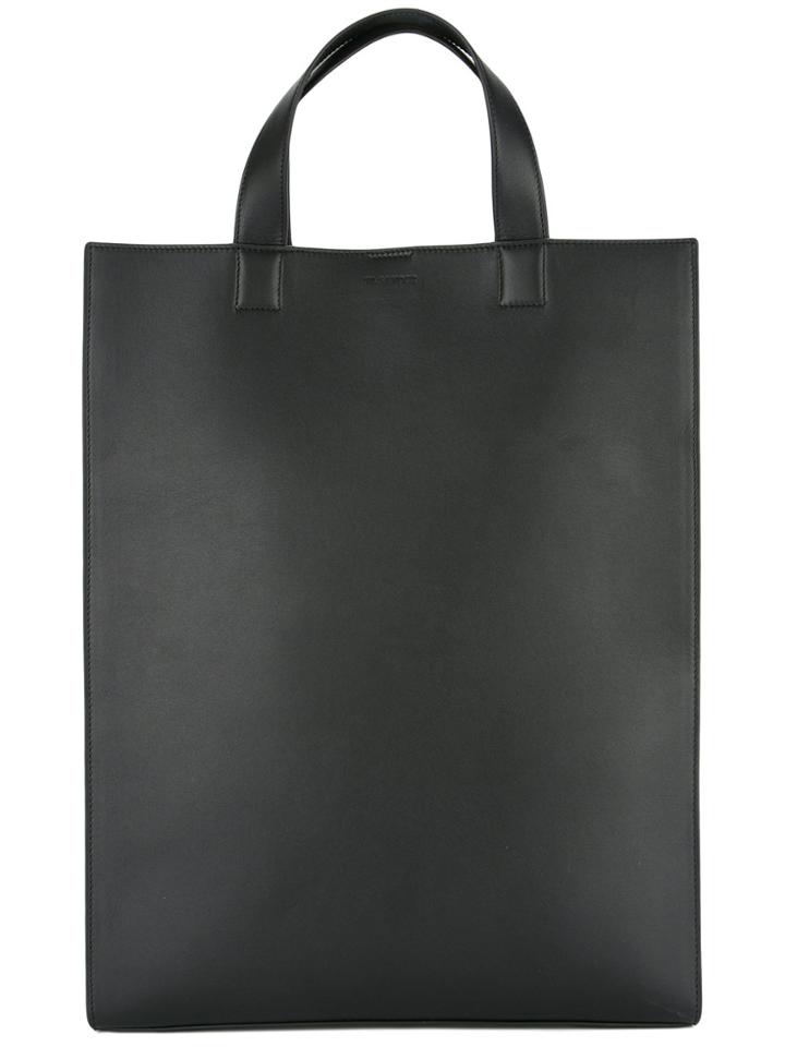 Jil Sander Minimal Tote - Black