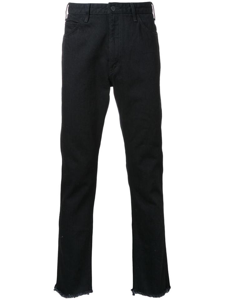 Unused '13.5oz' Skinny Jeans, Men's, Size: 1, Black, Cotton