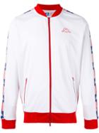 Kappa - Logo Zipped Cardigan - Men - Polyester - M, White, Polyester