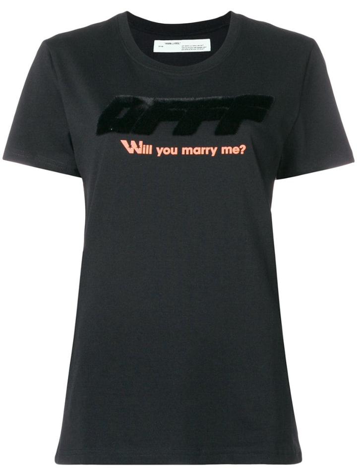 Off-white Modern Obstacles T-shirt - Black