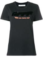Off-white Modern Obstacles T-shirt - Black
