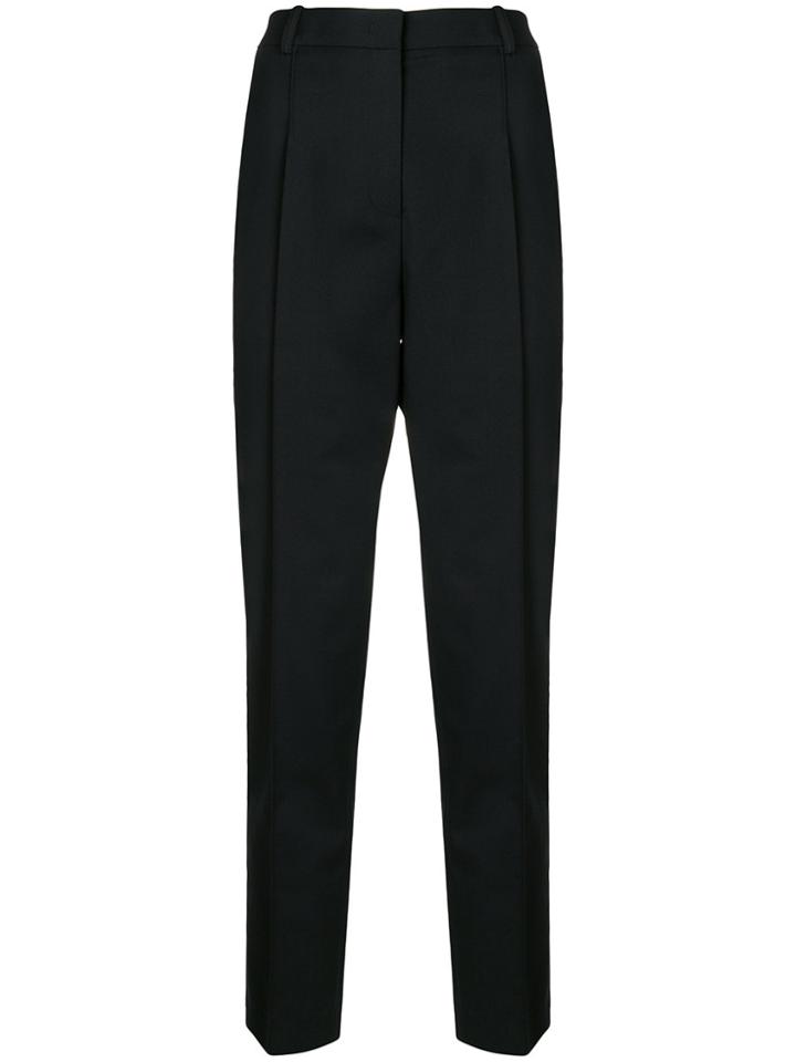 Jil Sander Navy Slim-fit Trousers - Black