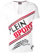 Plein Sport - Basil T-shirt - Men - Cotton - L, White, Cotton