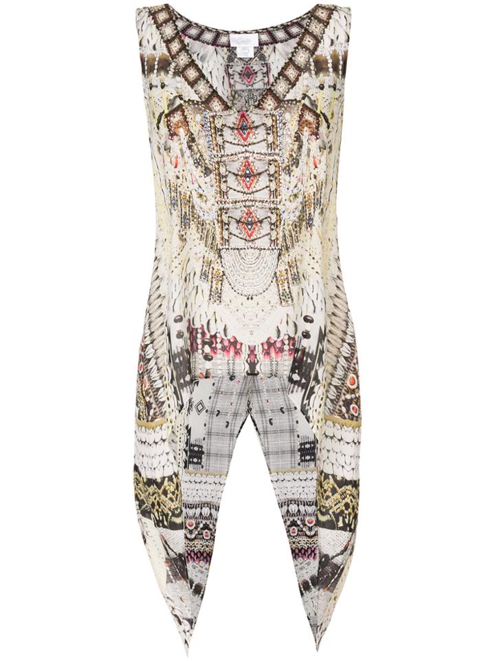 Camilla Boho High Low Top - Multicolour