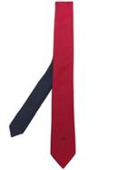 Valentino Vltn Yarn-dyed Tie - Red