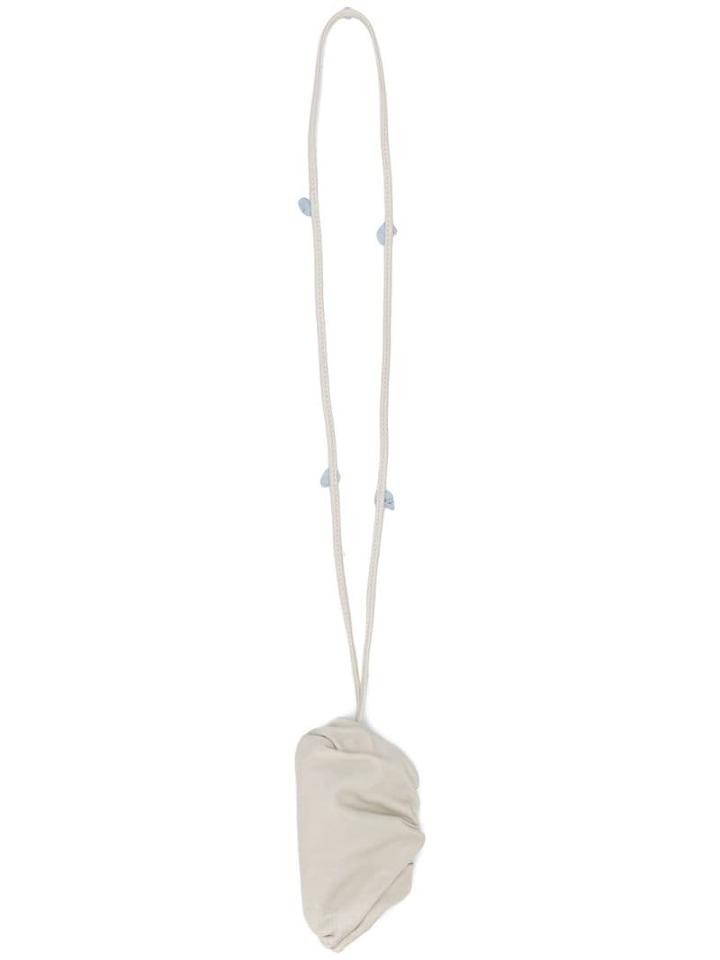 Bottega Veneta Charm Coin Purse - White