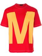 Comme Des Garçons Pre-owned M Print T-shirt - Red
