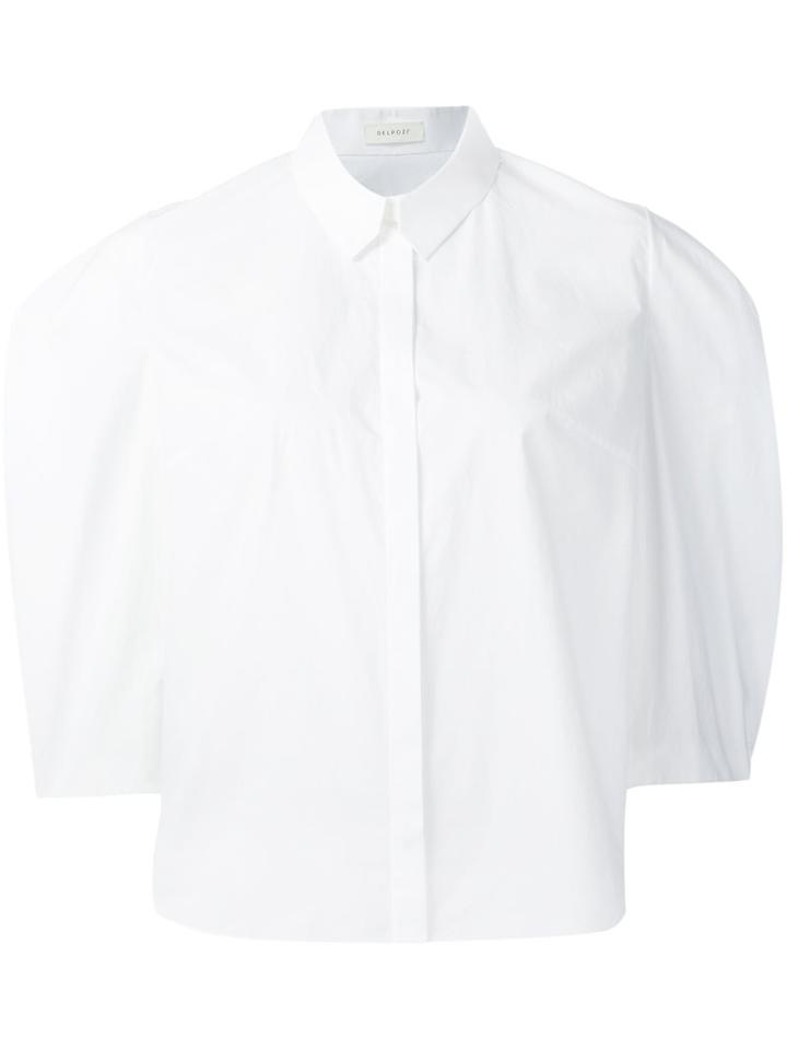 Delpozo Puff Sleeve Blouse
