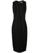 Michael Kors Collection Studded Shift Dress - Black