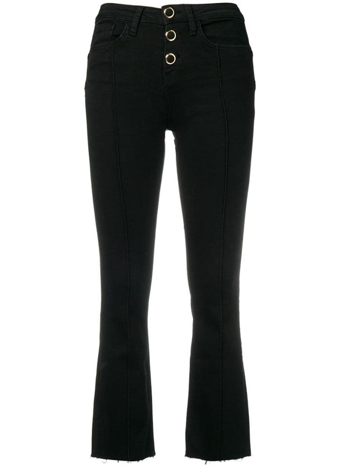 Liu Jo Cropped Jeans - Black